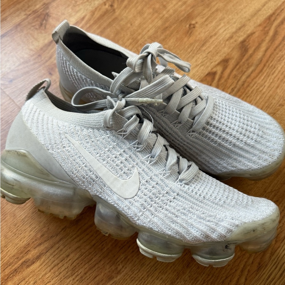 Nike Light Gray Air VaporMax Sneakers